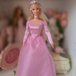 Barbie Swan Lake Odette Fantasy Tales Doll - Pink Dress